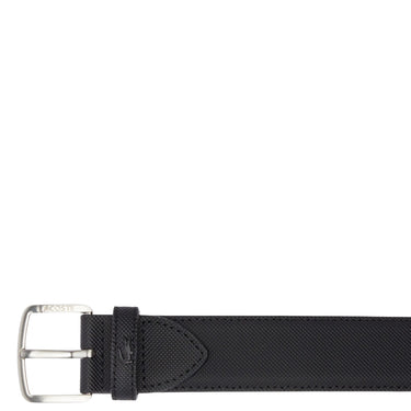 Lacoste Accessoire - Ceinture 3,5 cm Cuir (noir, 100 cm)