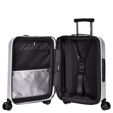 Eminent KAPSTADT BUSINESS PREMIUM - 4 - Rollen - Kabinentrolley 55 cm erw. (silber) - Markenkoffer