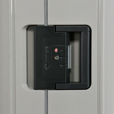 Eminent VERTICA - 4 - Rollen - Kabinentrolley 55 cm (hellgrau) - Markenkoffer