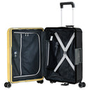 Eminent VERTICA - 4 - Rollen - Kabinentrolley 55 cm (schwarz/gelb) - Markenkoffer