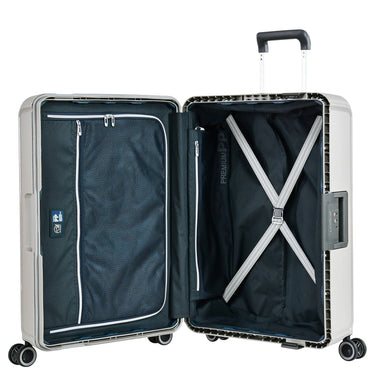 Eminent VERTICA - 4 - Rollen - Trolley 68 cm (hellgrau) - Markenkoffer