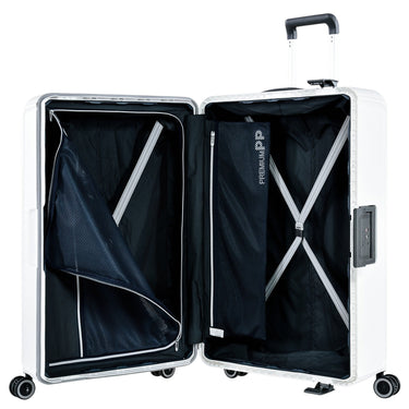 Eminent VERTICA - 4 - Rollen - Trolley 76 cm (weiß) - Markenkoffer