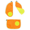 Ergobag Zubehör Cubo Light - Set de sécurité 3 pièces (orange - 2018)