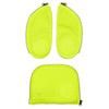 Ergobag Zubehör Pack/Cubo/Cubo Light - Ensemble de poches latérales à zip 3 pièces (jaune)