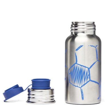 Ergobag Zubehör - Pura 500 ml Edelstahl Trinkflasche (Torwart) - Markenkoffer