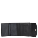 Esquire New Silk - Geldbörse 11cc 12 cm (black) - Markenkoffer