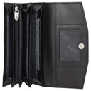 Esquire New Silk - Geldbörse 14cc 19 cm (black) - Markenkoffer