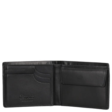Esquire New Silk - Geldbörse 9cc 11 cm CARDSAFE (black) - Markenkoffer
