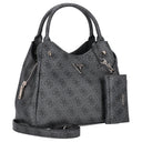 Guess Lorella Logo SM Tote - Henkeltasche 26 cm (coal logo) - Ansicht 5