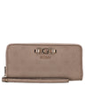 Guess Anise SLG Large Zip - Geldbörse 12cc 20 cm (dark taupe logo)