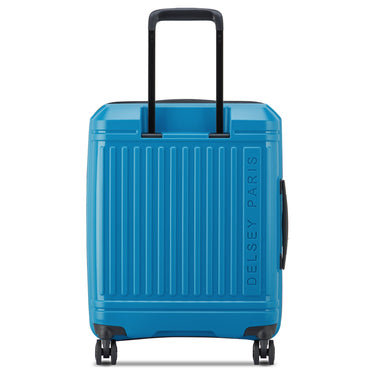 Delsey Paris Lutece SE - 4-Rollen-Kabinentrolley Slim S 55 cm erw. (pfauenblau) - Ansicht 3