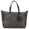 Guess Latona Carryon L - Sac cabas 51 cm (brown logo/black)
