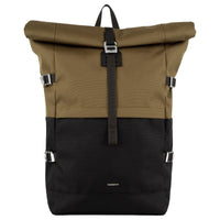 Sandqvist Icon Rolltop - Rucksack L 16" 65 cm erw. (multi olive)