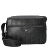 Lacoste Monogramme - Sac bandoulière 24 cm (noir)