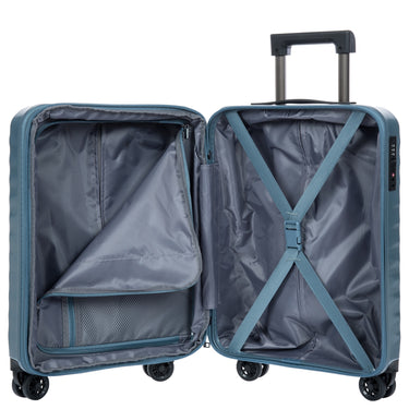 Brics Nausicaa - 4-Rollen-Kabinentrolley 55 cm erw. (grey blue) - Ansicht 6