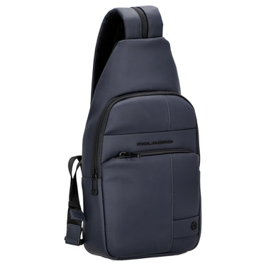 Piquadro Monosling Bag - Umhängetasche 38 cm (blue) - Ansicht 5