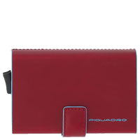 Piquadro Blue Square - Kreditkartenetui 10cc 10 cm RFID (red)