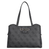 Guess Janie Logo Tote - Cabas 46 cm (latte logo)