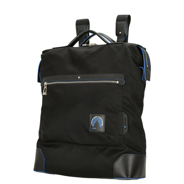 Montblanc Blue Spirit - Sac à dos 13" 41 cm Nylon (noir/bleu)