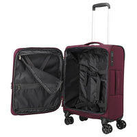 Travelite Cubis - 4-Rollen-Kabinentrolley 55 cm erw. (berry) - Ansicht 5