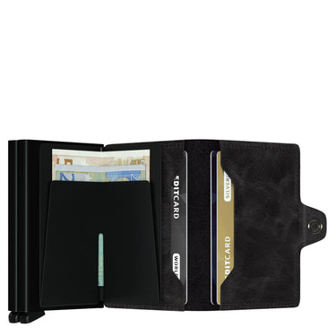 Secrid Vintage Twinwallet - Geldbörse RFID 7 cm (black) - Ansicht 4