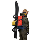 Fjällräven Bergtagen Touring 30 - Skirucksack (flame orange - mountain blue, M/L) - Markenkoffer