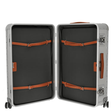 FPM Milano Bank aluminum Spinner 76 - 4 - Rollen - Trolley 75 cm (moonlight silver) - Markenkoffer