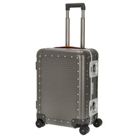 FPM Milano Bank aluminum Spinner 55 M - 4-Rollen-Kabinentrolley 55/25 cm (steel grey) - Ansicht 2