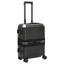 FPM Milano Bank Zip Deluxe Spinner 55 - 4 - Rollen - Kabinentrolley 55 cm (eclipse black) - Markenkoffer