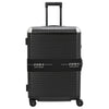 FPM Bank Zip Deluxe - Trolley 4 Roues M 68 cm (couleur : eclipse black)