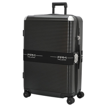 FPM Milano Bank Zip Deluxe Spinner 76 - 4 - Rollen - Trolley L 76 cm (eclipse black) - Markenkoffer