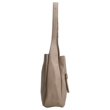 FREDsBRUDER Bestie City Hobo - Schultertasche 33 cm (powder taupe) - Markenkoffer