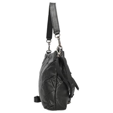 FREDsBRUDER Check My Hobo - Schultertasche 35 cm (black) - Markenkoffer