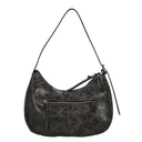 FREDsBRUDER Ever Faded Midi Hobo - Schultertasche 30 cm (faded black) - Markenkoffer