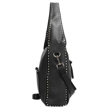 FREDsBRUDER Feel Wild Hobo - Umhängetasche 40 cm (black) - Markenkoffer