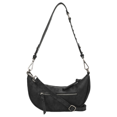 FREDsBRUDER Rebel At Heart Halfmoon Bag - Umhängetasche 30 cm (black) - Markenkoffer