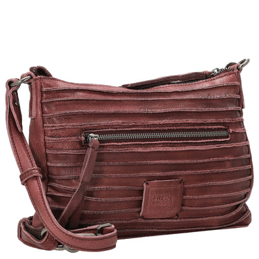 FREDsBRUDER Riffel Crossbag - Umhängetasche 27 cm (barolo red) - Ansicht 5