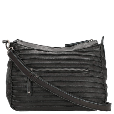 FREDsBRUDER Riffel Likely - Umhängetasche 38 cm (black) - Markenkoffer