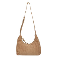 FREDsBRUDER Velvet Wild Midi Hobo - Umhängetasche 26.5 cm (camel)