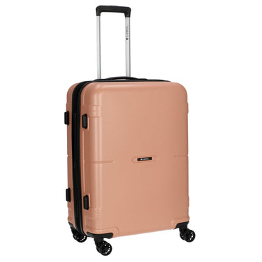 Gabol Bari - 4 - Rollen - Trolley M 65 cm erw. (rosa) - Markenkoffer