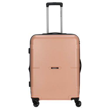 Gabol Bari - 4 - Rollen - Trolley M 65 cm erw. (rosa) - Markenkoffer