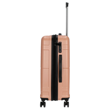 Gabol Bari - 4 - Rollen - Trolley M 65 cm erw. (rosa) - Markenkoffer