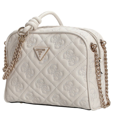 Guess Adelasia Camera Crossbody - Umhängetasche 18 cm (off white) - Markenkoffer