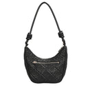 Guess Adelasia Top Zip - Schultertasche 24 cm (Black) - Markenkoffer