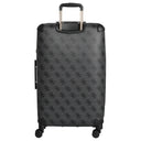 Guess Berta 28 IN - 4 - Rollen - Trolley 77 cm erw. (coal logo) - Markenkoffer