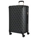 Guess Berta 28 IN - 4 - Rollen - Trolley 77 cm erw. (coal logo) - Markenkoffer
