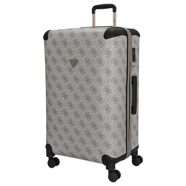 Guess Berta 28 IN - 4 - Rollen - Trolley 77 cm erw. (dark taupe logo) - Markenkoffer