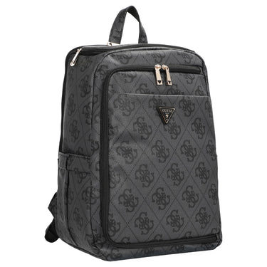 Guess Berta U - Zip - Rucksack (coal logo) - Markenkoffer