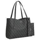 Guess Brenton - Shopper 45 cm (coal logo) - Markenkoffer