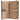 Guess Cresidia II SLG Double Zip Organizer - Geldbörse (dark taupe logo) - Markenkoffer